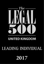 The Legal 500 UK Recommended Lawyer 2017